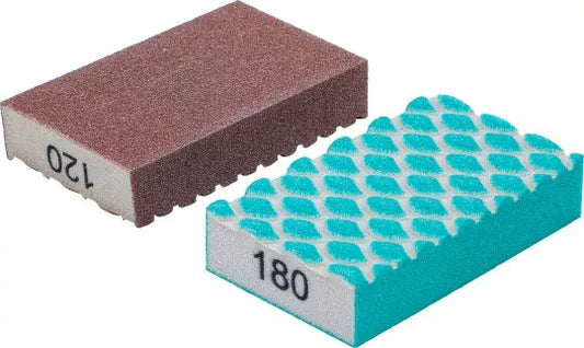 Abrasive Sponge Set K 120, 180 2 pcs.