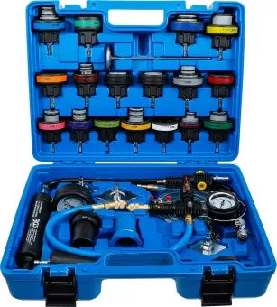 Radiator Pressure and Cooling System Tester Refilling System included 28 pcs.