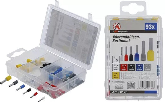Ferrules Assortment insulated 93 pcs.