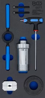 Shock Absorber Tool Kit for Shock Absorbers with Stop Spring 8 pcs.