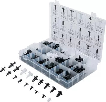 Automotive Clip Assortment for Ford, Mazda, GM, Chrylser, Nissan 415 pcs.