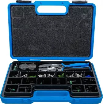 Crimping Pliers Set with Waterproof Connector Parts 220 pcs.