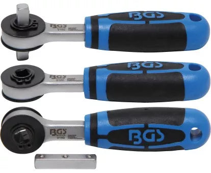 Push-through Ratchet internal square 6.3 mm (1/4")
