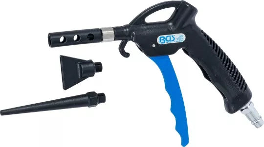 Air Blow Gun with 3 Attachments