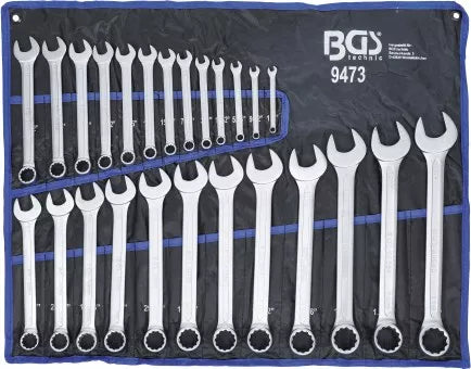 Combination Spanner Set Inch Sizes 1/4" - 1.1/4" 25 pcs.