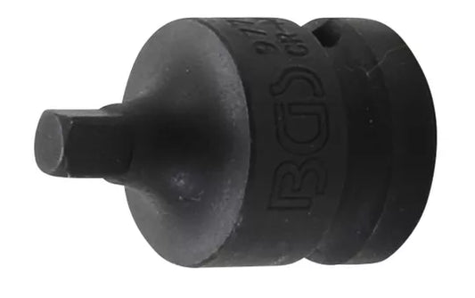 Impact Socket Adaptor 12.5 mm (1/2") internal square - 6.3 mm (1/4") external square