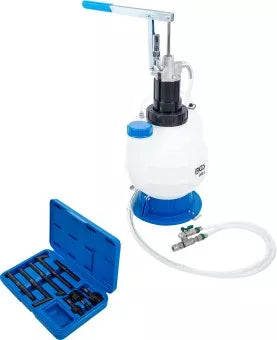 Transmission Oil Filling Tool with Hand Pump with Return System with 8 Adaptors 7 l